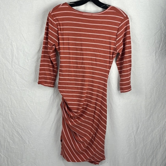 Sundry 1 striped faux wrap ruched - Picture 5 of 6